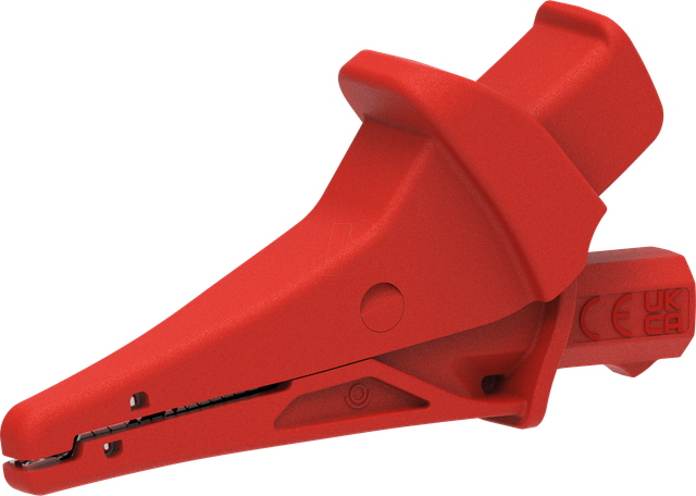 PJP 5104-IEC-R - Krokodilklemme , 4 mm, rot