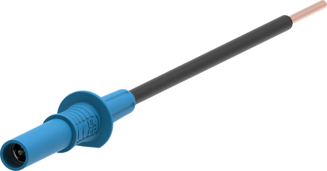 PJP ADABV140-BL - Prüfadapter 1,7 mm, mit 4 mm Anschluss, blau, flexibel