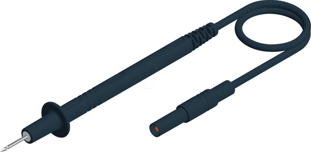 PL 2700 S SW - Messleitung, 1,0 mm², 1,0 m, schwarz, gesichert