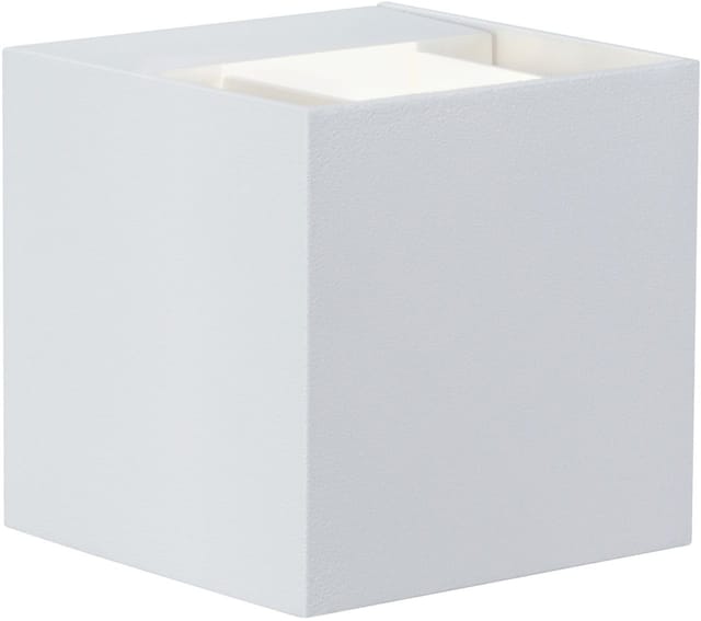 PLM 18001 - Wandleuchte, 7,7 W, 355 lm, 2700 K, weiß, IP65