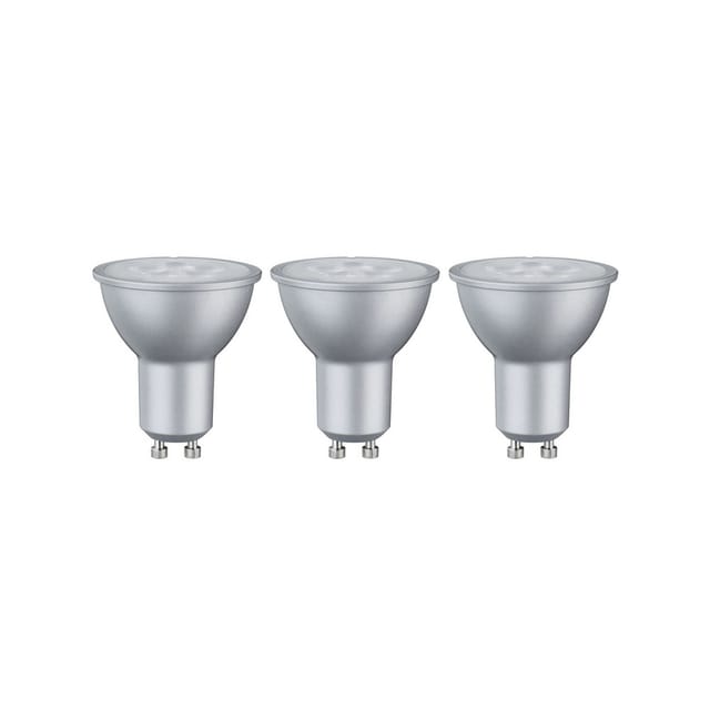 PLM 28430 - LED-Strahler GU10, 6,5 W, 425 lm, 2700 K, 3er-Pack