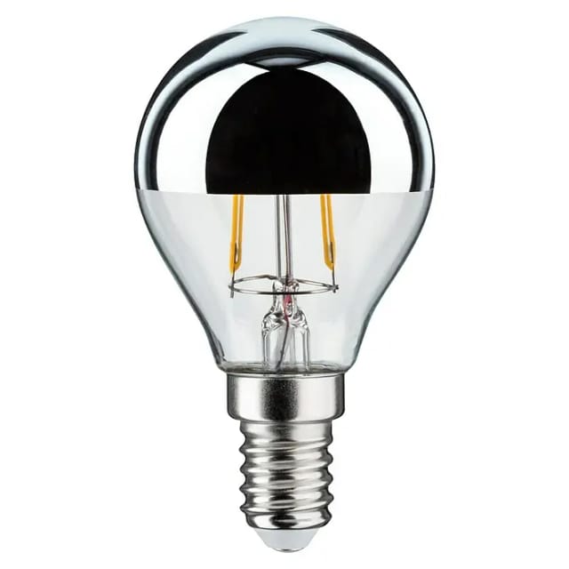 PLM 28663 - LED-Lampe Modern Classic E14, 2,6 W, 220 lm, 2700 K, Kopfspiegel
