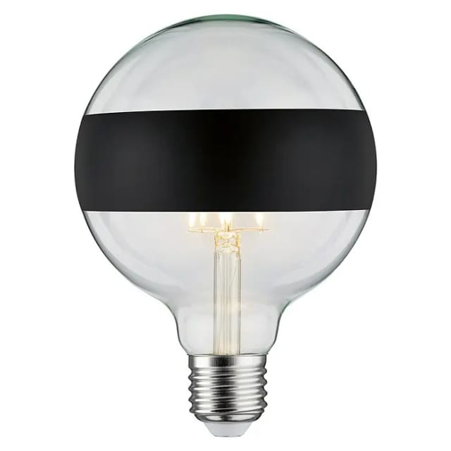 PLM 28682 - LED-Lampe Modern Classic E27, 6,5 W, 640 lm, 2700 K, Ringspiegel