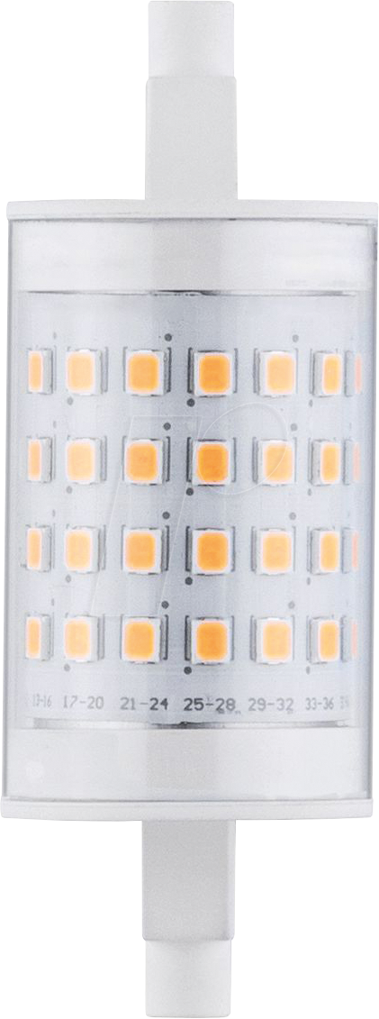 PLM 28836 - LED-Lampe R7s, 9 W, 1055 lm, 2700 K, 78 mm, dimmbar
