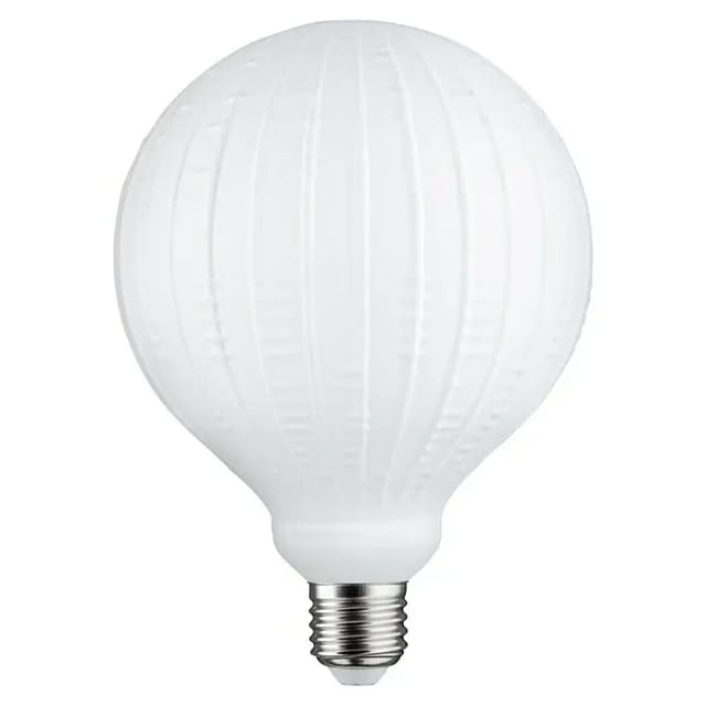 PLM 29079 - LED-Lampe White Lampion G125 E27, 4,3 W, 400 lm, 3000 K