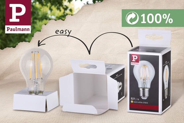 PLM 29091 - LED-Filamentlampe, 7 W, 806 lm, 4000 K, 5er-Pack