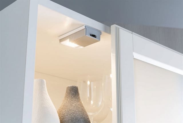 PLM 70498 - Schrankleuchte DressLight, 0,33 W, 25 lm, 2700 K, eckig, silber
