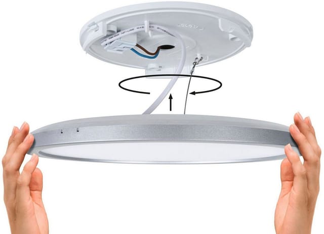 PLM 71035 - Deckenleuchte Atria Shine, 22 W, 1600 lm, 4000 K, eckig, IP44