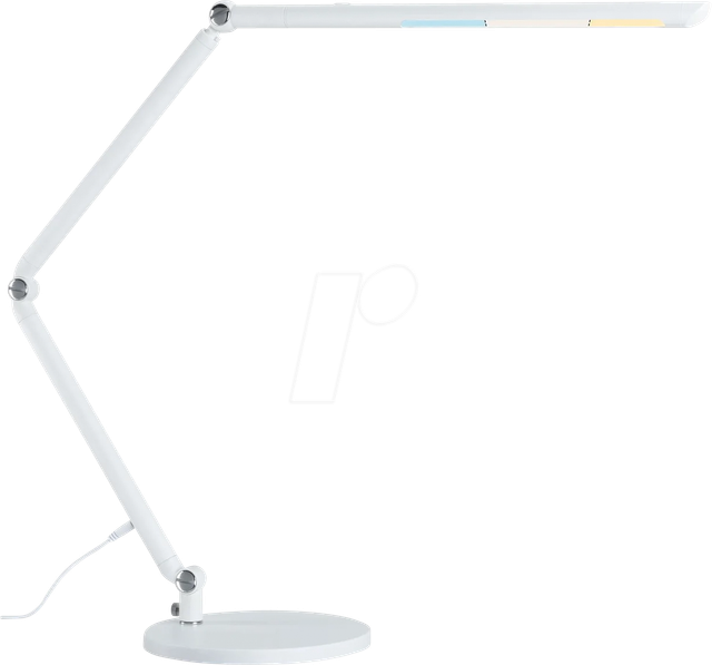 PLM 78911 - LED-Schreibtischleuchte, 9,5 W, 700 lm, dimmbar, weiß