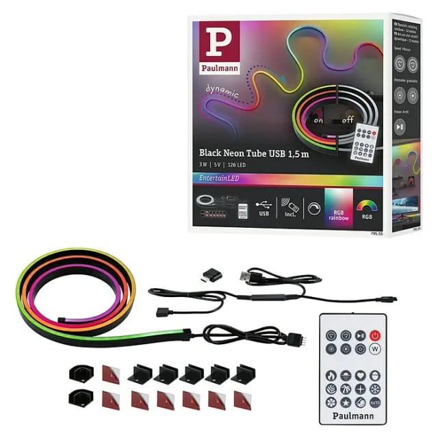 PLM 79555 - LED-Schlauch EntertainLED, 1,5 m, 3 W, RGB+