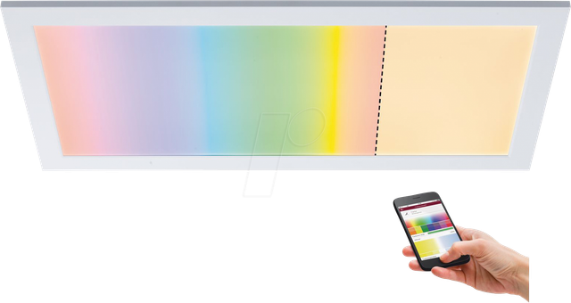 PLM 79808 - Smart Light, LED-Panel. 22 W, 60 x 30 cm, RGBW