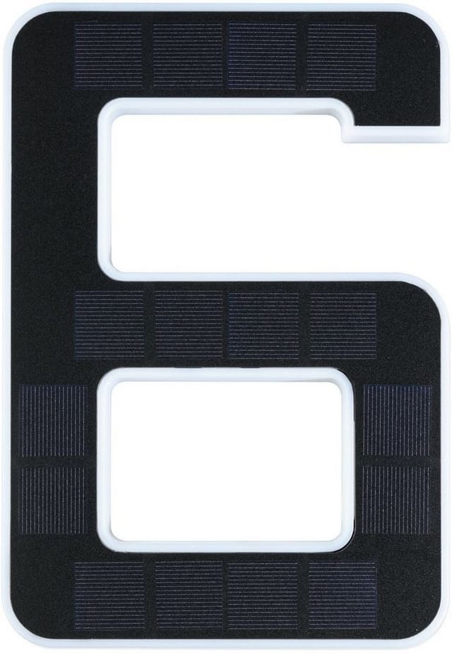 PLM 79847 - Outdoor Solar Hausnummer 6 3000K IP44