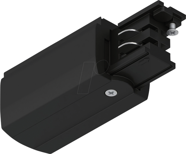 PLM 91363 - ProRail3 Einspeisung Ende, 99,5x35mm, max. 3.680 W, schwarz