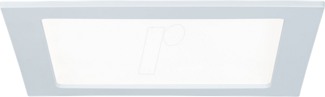 PLM 92066 - LED-Einbaupanel, 16,5 W, 4000 K, eckig, weiß