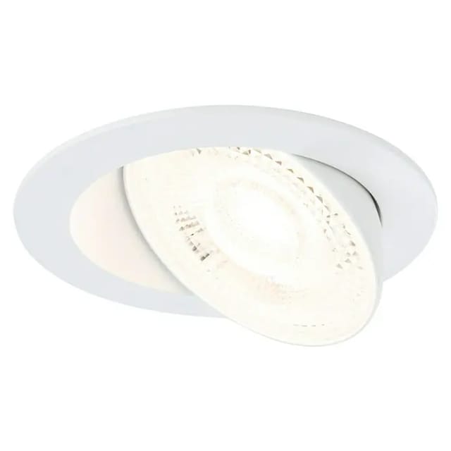 PLM 92253 - Einbauleuchte Aumus, 5 W, 700lm, 2700-6500 K, 90°, rund, weiß