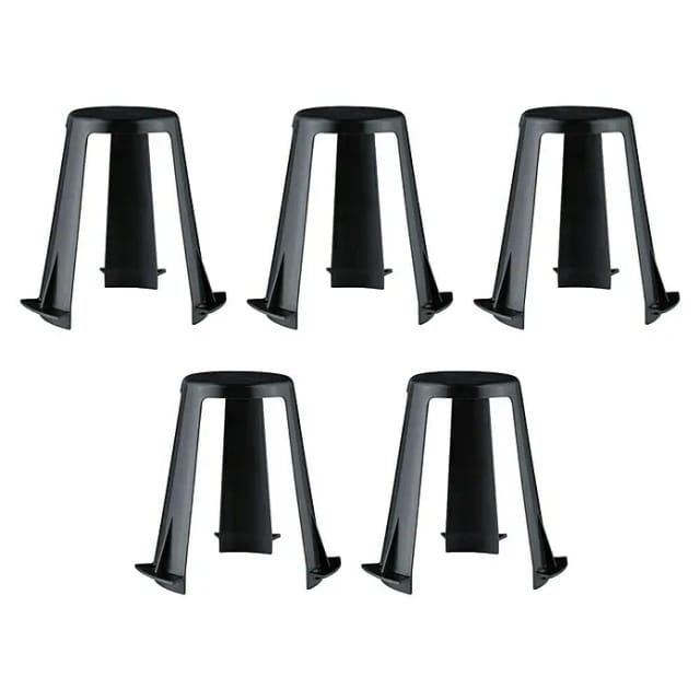 PLM 92400 - Abstandshalter für Einbauleuchten 62 - 90mm, schwarz, 5er Pack