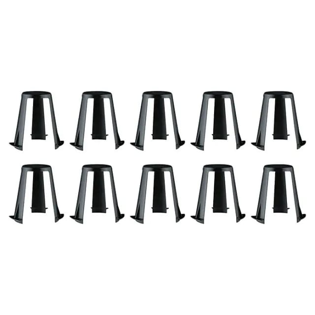 PLM 92401 - Abstandshalter für Einbauleuchten 62 - 90mm, schwarz, 10er Pack
