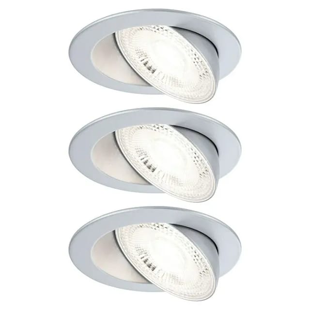 PLM 92256 - Einbauleuchte Aumus, 3x 5 W, 3x 700lm, 2700-6500 K, 90°, rund, c