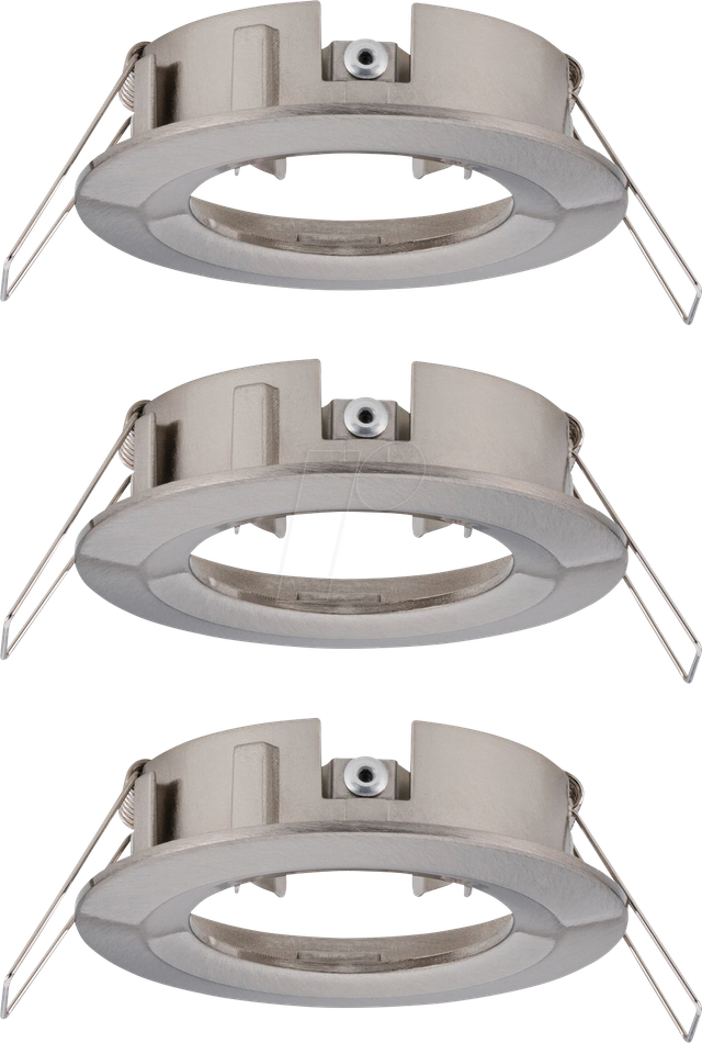 PLM 92479 - Einbaurahmen für Einbaustrahler, max. 3x10 W, rund, eisen