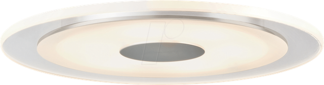 PLM 92535 - Einbauleuchte LED Whirl, 1 x 6 W, 2700 K, alu/satin
