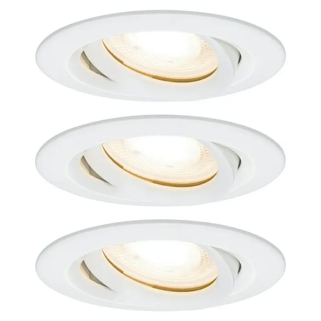 PLM 92898 - Einbauleuchte LED Nova, 3 x 7 W, 2700 K, weiß, IP65