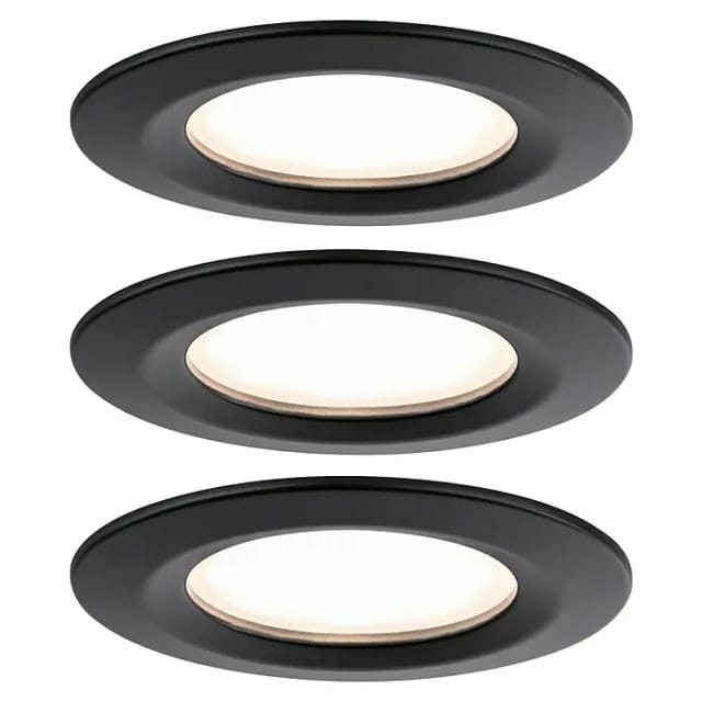 PLM 93081 - Einbauleuchte Nova Plus Coin , 3x6 W, 2700 K, dimmbar, starr