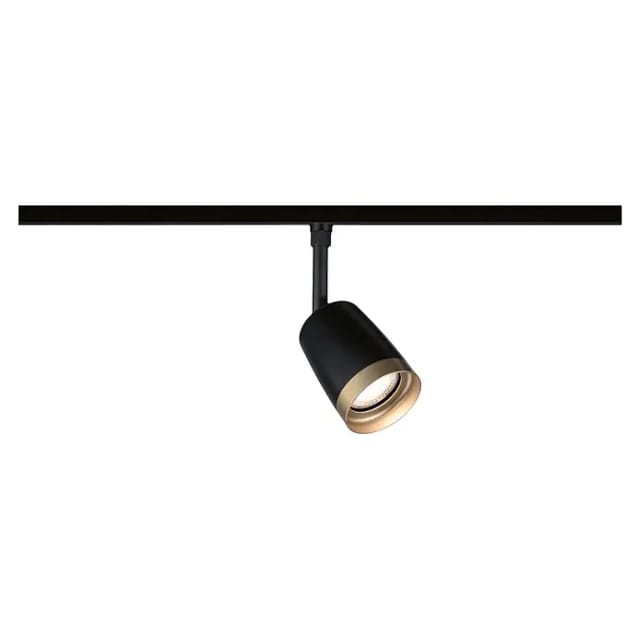 PLM 93137 - URail Schienenspot Cover, GU10, max. 10 W, dimm, schwarz/gold