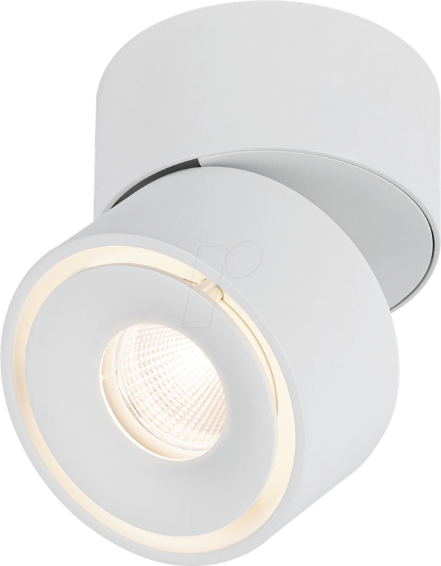 PLM 93373 - Aufbauleuchte Spircle, 8 W, 530 lm, 3000 K, weiß matt