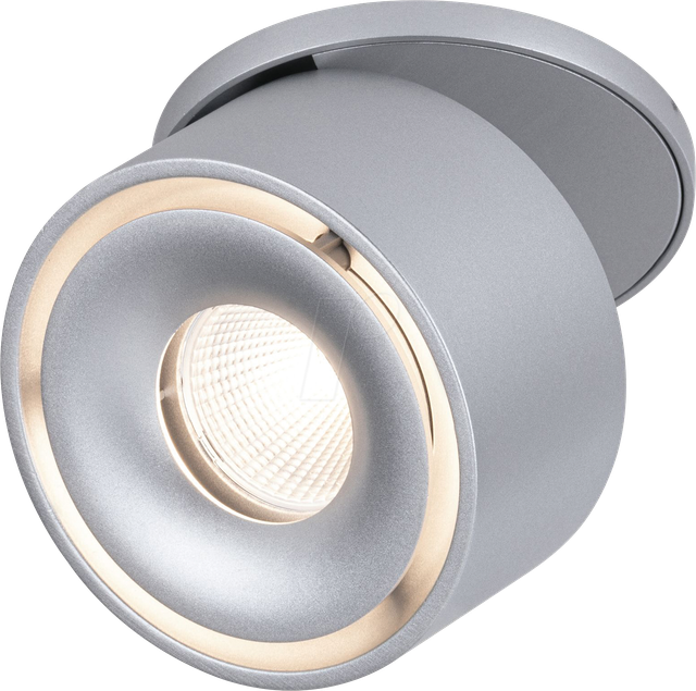 PLM 93374 - Einbauleuchte Spircle, 1 x 8 W, 530 lm, 3000 K, chrom matt