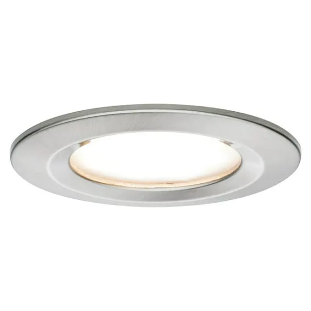PLM 93457 - Einbauleuchte Nova Coin, 6 W, 2700 K, starr, rund, Eisen gebürst