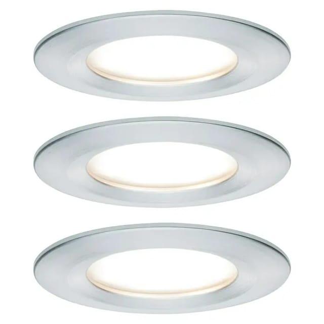 PLM 93462 - Einbauleuchte Nova Coin, 6 W, 2700 K, starr, rund, 3er Set