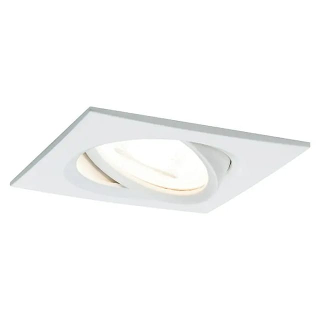 PLM 93471 - Einbauleuchte Nova, GU10, 6,5 W, 2700 K, 50°, eckig, dimmbar, we