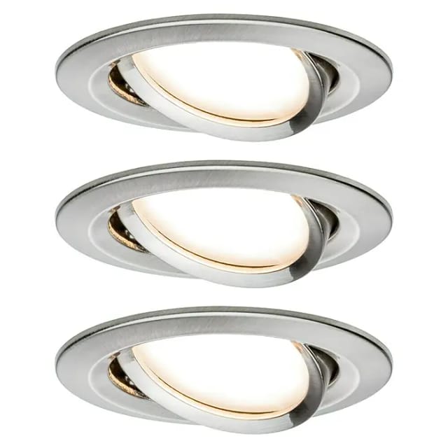 PLM 93483 - Einbaustrahler LED Nova 3 x 6,5 W, 2700 K, eisen