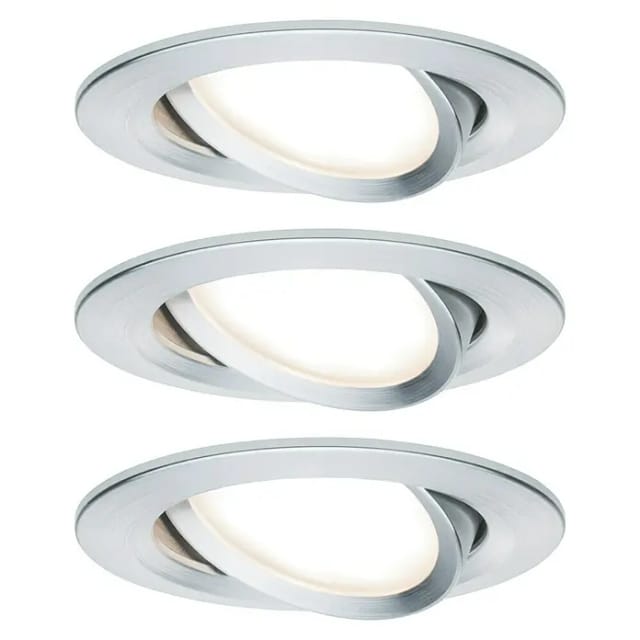 PLM 93487 - Einbaustrahler LED Nova 3 x 6,5 W, 2700 K, alu