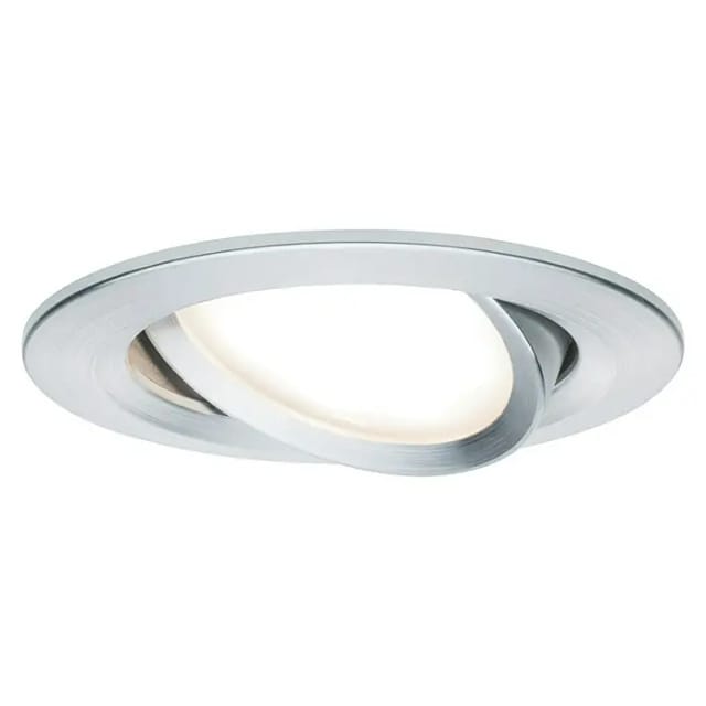 PLM 93486 - Einbauleuchte Nova Coin, 6 W, 2700 K, 50°, rund, dimmbar, alu