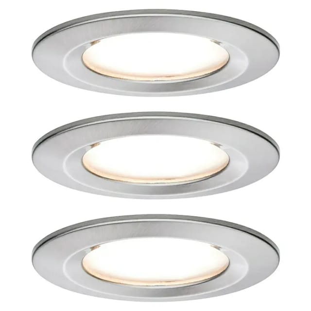 PLM 93494 - Einbauleuchte LED Nova 3 x 6,5 W, 2700 K, eisen