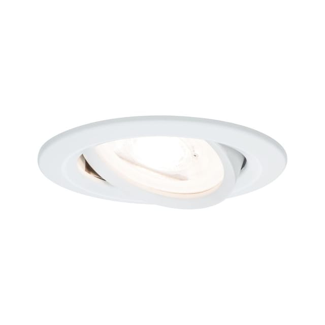 PLM 93639 - Einbaurahmen Nova, GU10, max 35 W, 50°, rund, dimmbar, weiß