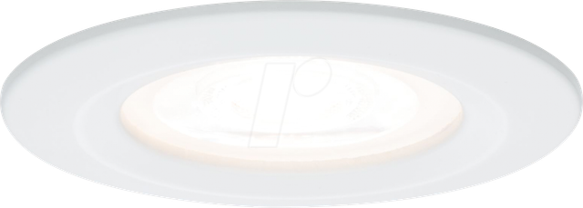PLM 93631 - Einbaurahmen Nova starr, GU10, max. 35 W, rund, dimmbar, weiß