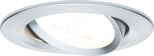 PLM 93640 - Einbaurahmen Nova, GU10, max 35 W, 50°, rund, dimmbar, alu