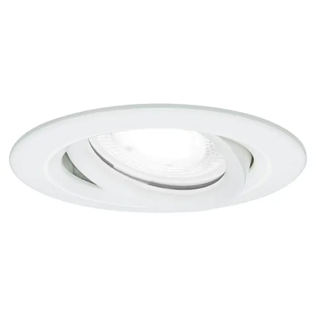 PLM 93672 - Einbauleuchte Nova Plus, GU10, 6 W, 4000 K, 30°, rund, weiß