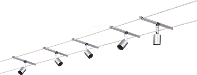 PLM 94145 - Seilsystem WireSystem Spice Salt, 5 Spots, GU5,3