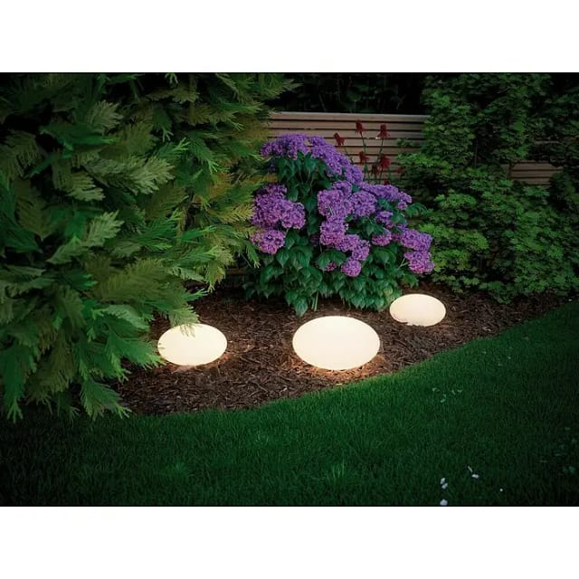 PLM 94176 - Plug&Shine Lichtobjekt Stone IP67, 3000K, Ø 35 cm