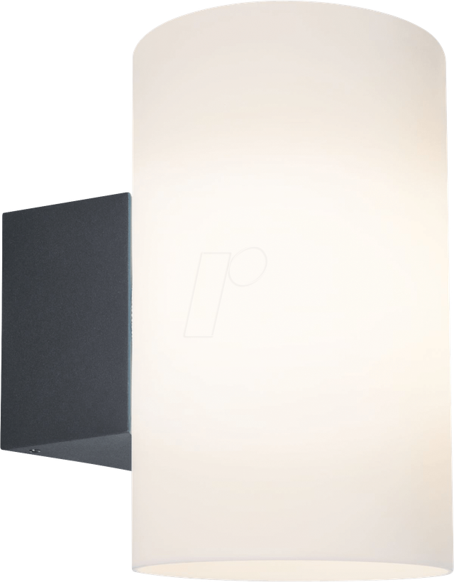 PLM 94186 - Wandleuchte, 15 W, anthrazit, IP44, dimmbar