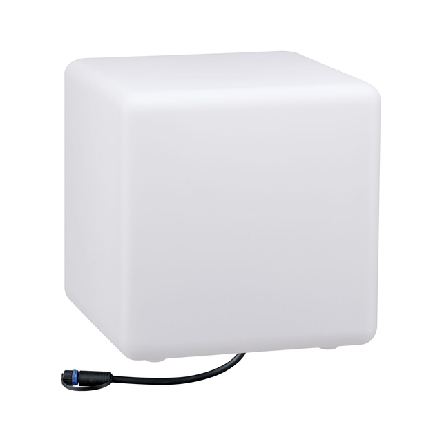 PLM 94181 - Plug&Shine Lichtobjekt Cube IP67, 3000K, 30cm