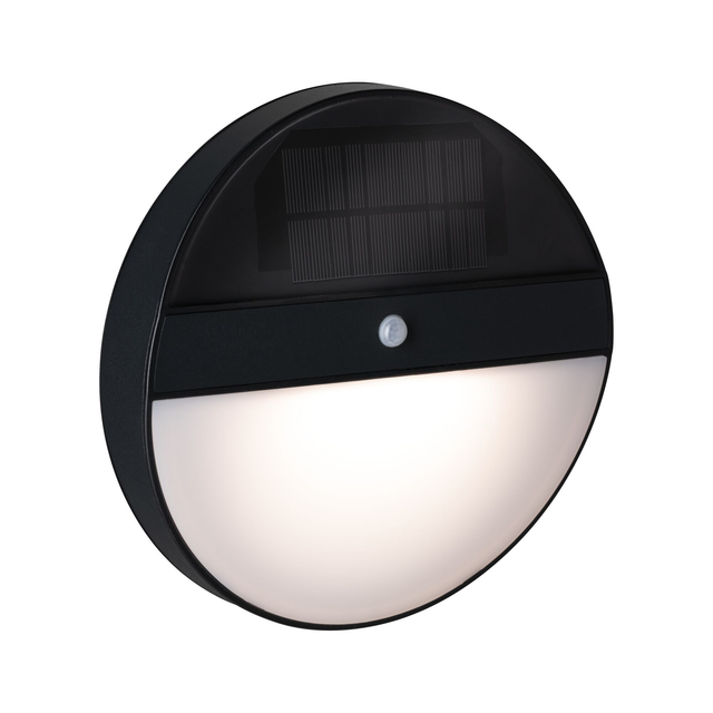 PLM 94264 - LED-Solarleuchte, Wandleuchte, anthrazit, IP44, Bewegungsmelder