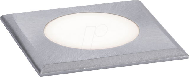PLM 94366 - Bodeneinbauleuchte LED, 2 W, 3000 K, Edelstahl, IP67, eckig