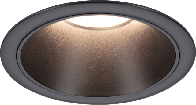 PLM 94871 - Einbauleuchte Cole Coin, 6 W, 2700 K, 470 lm, dimm, schwarz