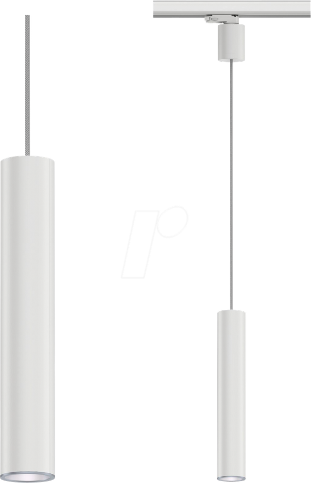 PLM 95398 - ProRail3 Pendel Artemons, GU10, max. 10 W, dimm, weiß