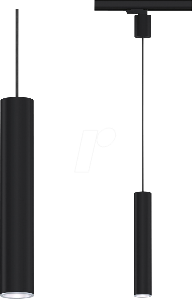 PLM 95399 - ProRail3 Pendel Artemons, GU10, max. 10W, dimm, schwarz