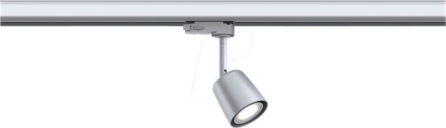 PLM 95530 - ProRail3 Schienenspot Cover, GU10, max. 10 W, dimm, silber/c hro